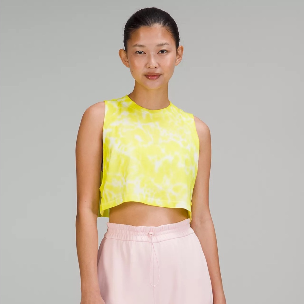 COPY - All Yours Cropped Cotton Tank Top